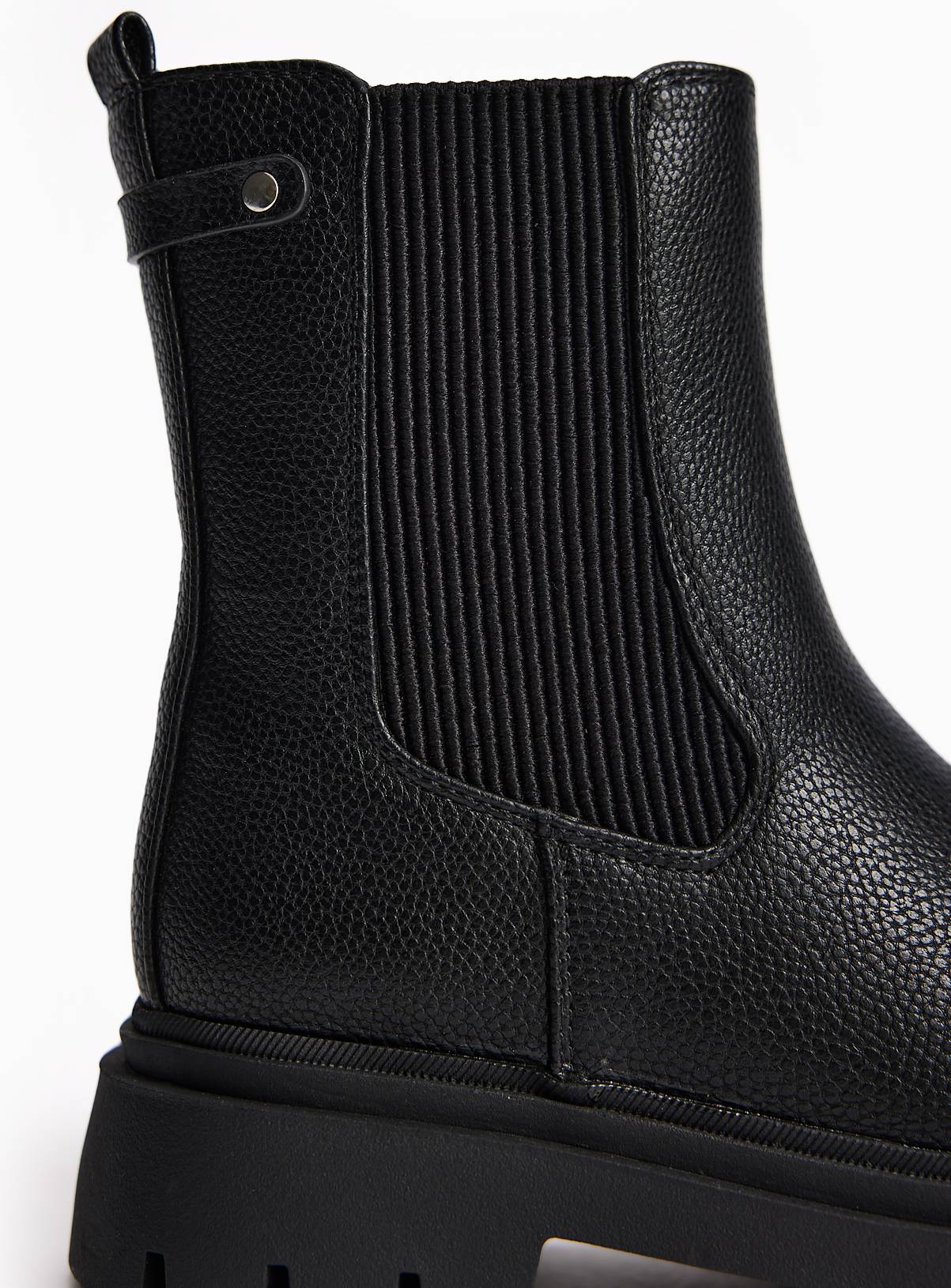 Black Chelsea Boots 10 Infant - Image 3
