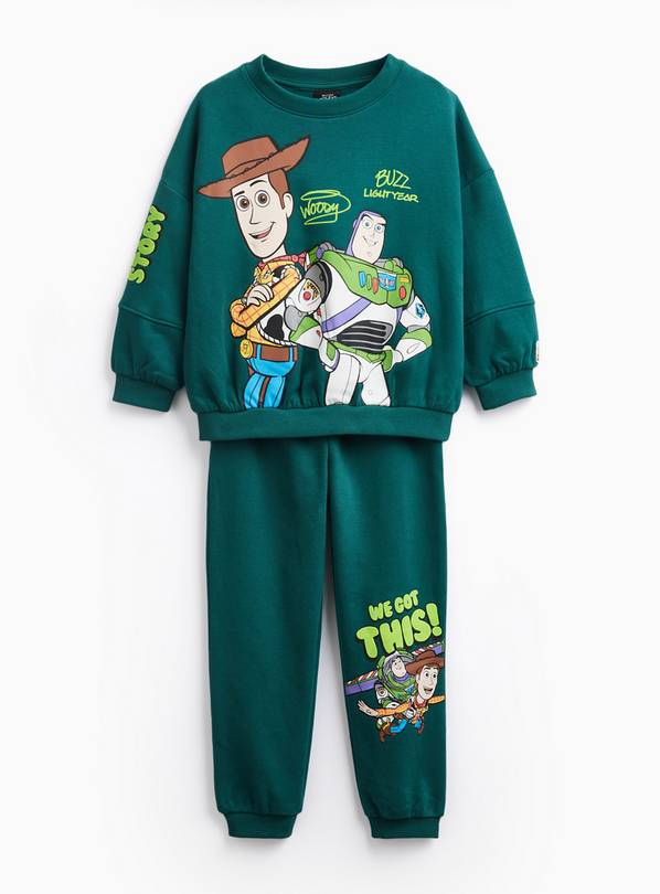 Green Disney Toy Story Sweat Set 1-2 years