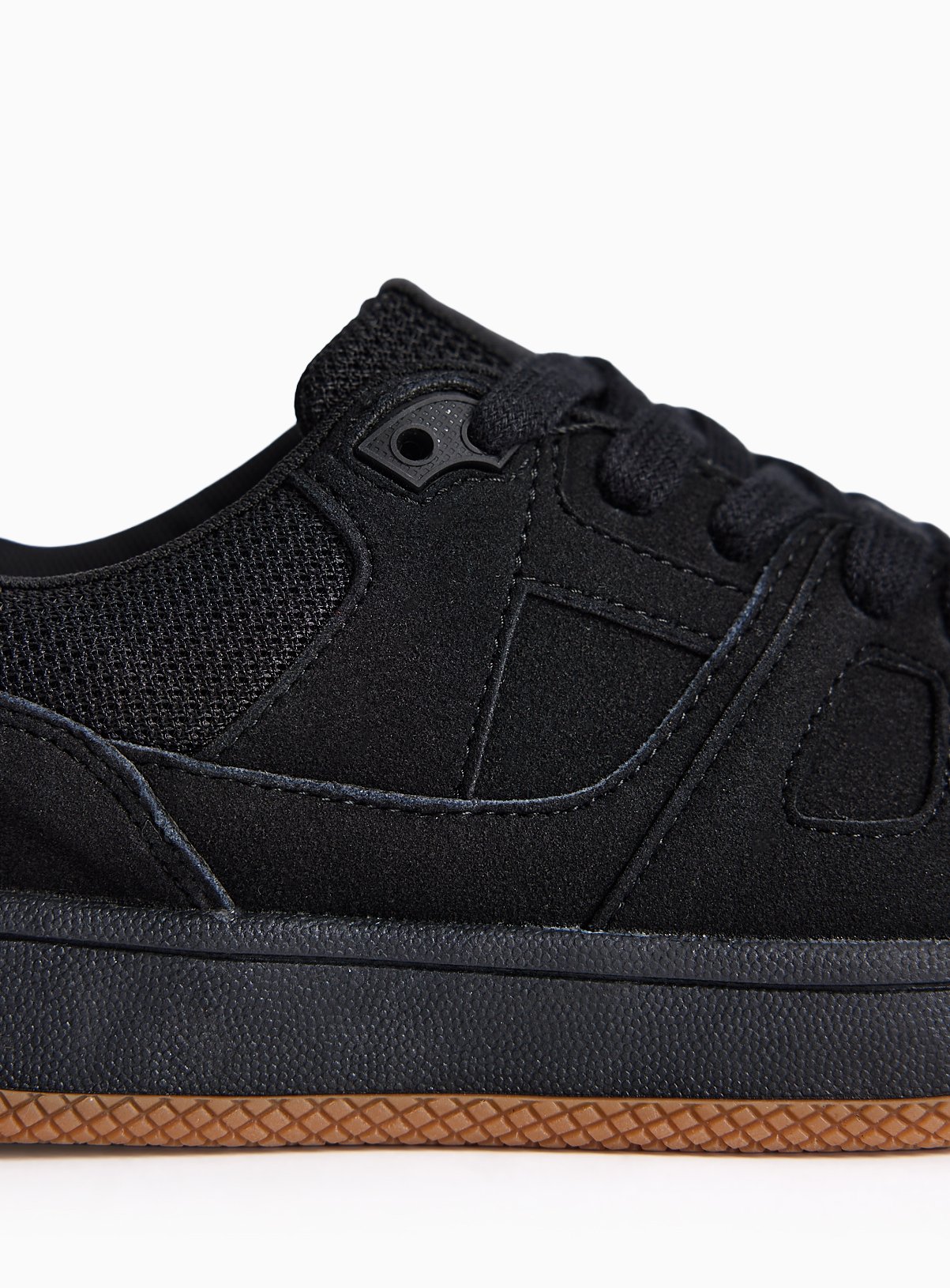 Black Laced Skater Trainers  1 - Image 3 thumbnail