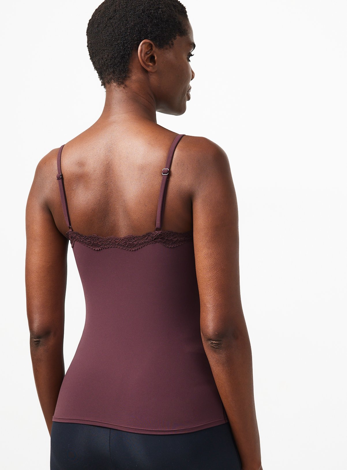 Brown Double Layer Smoothing Cami 10 - Image 6 thumbnail