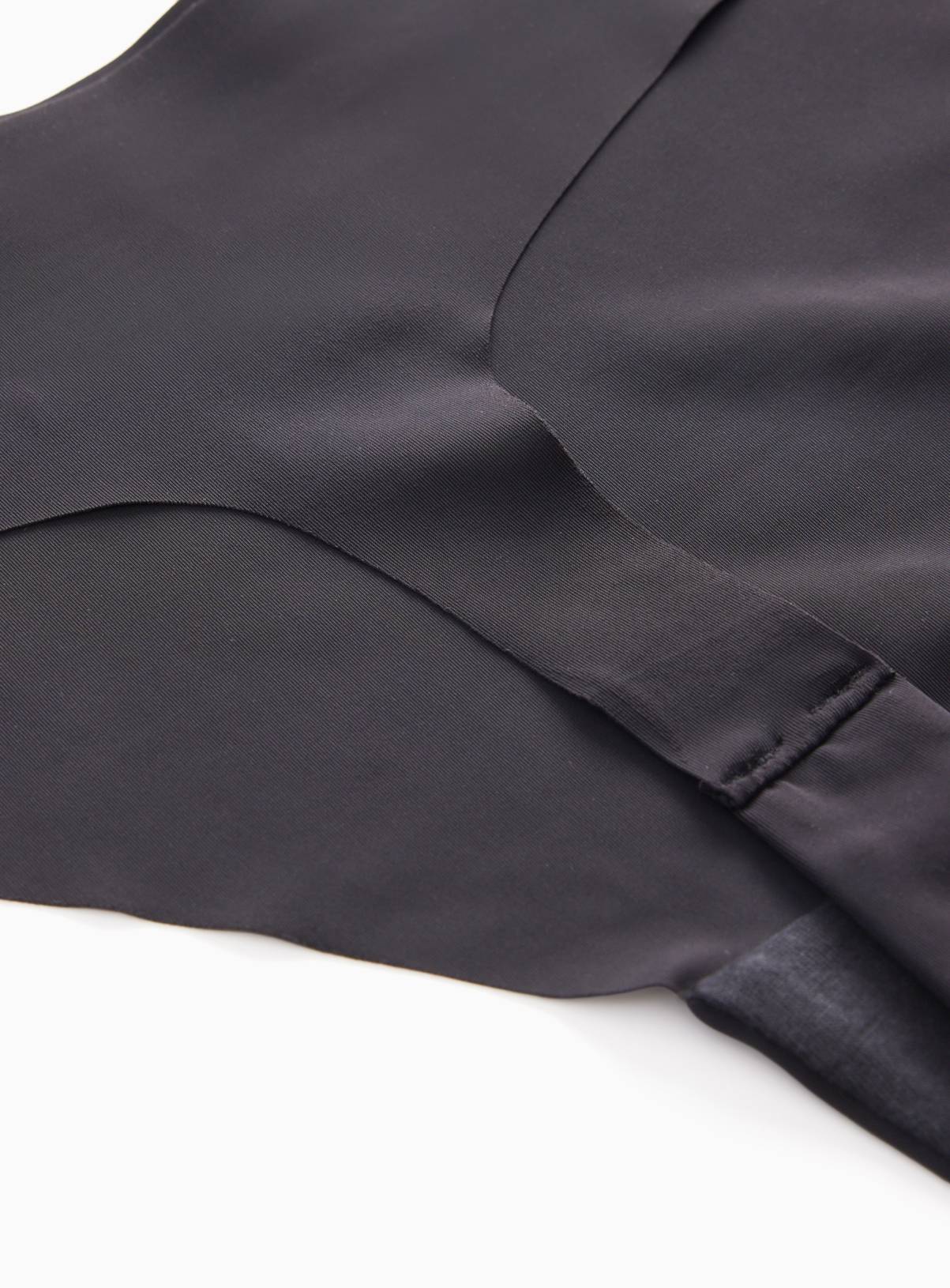 Black Bonded No VPL Thong 3 Pack 20 - Image 3