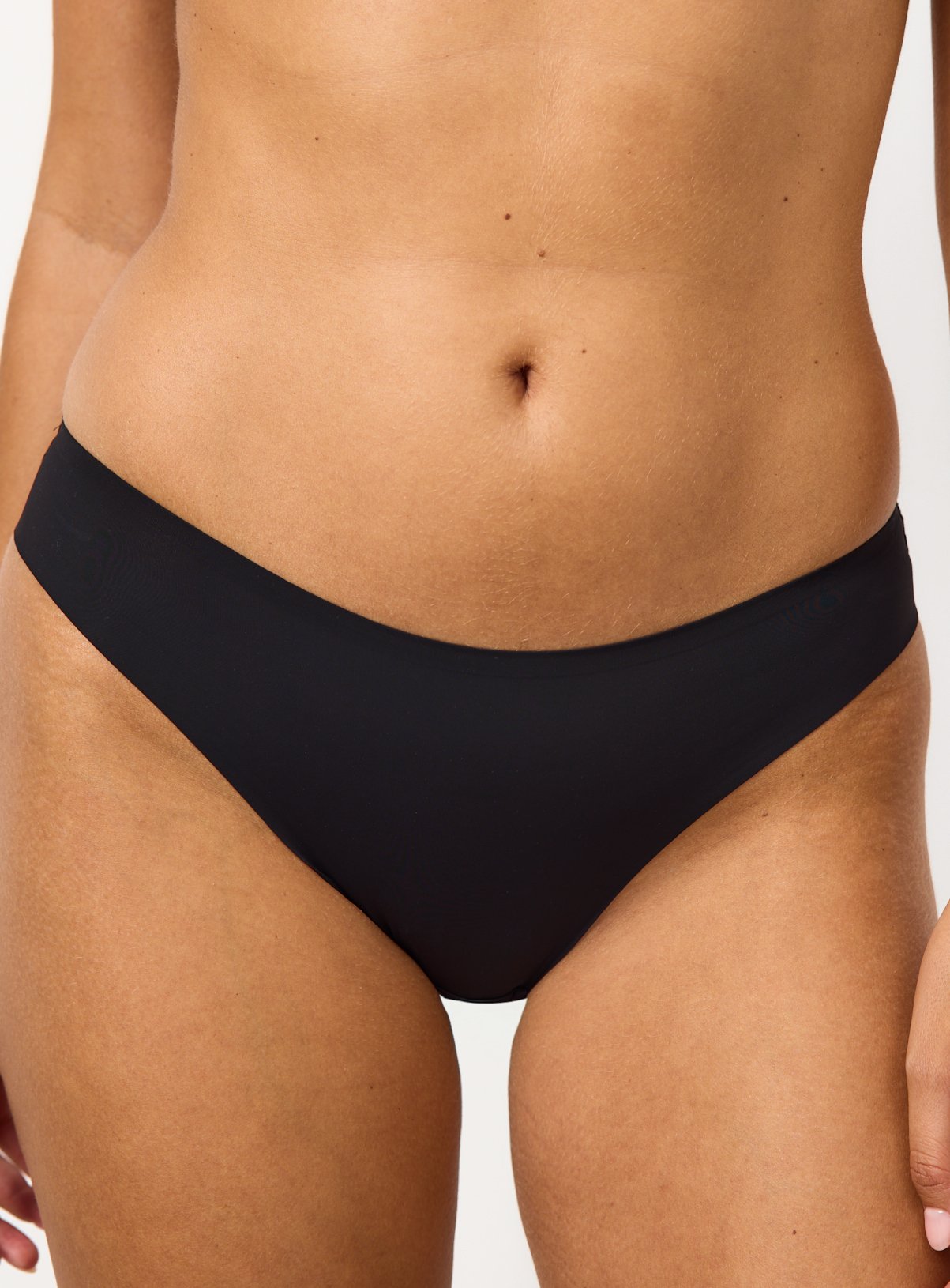 Black No VPL Brazilian Knickers 3 Pack 16 - Image 2 thumbnail