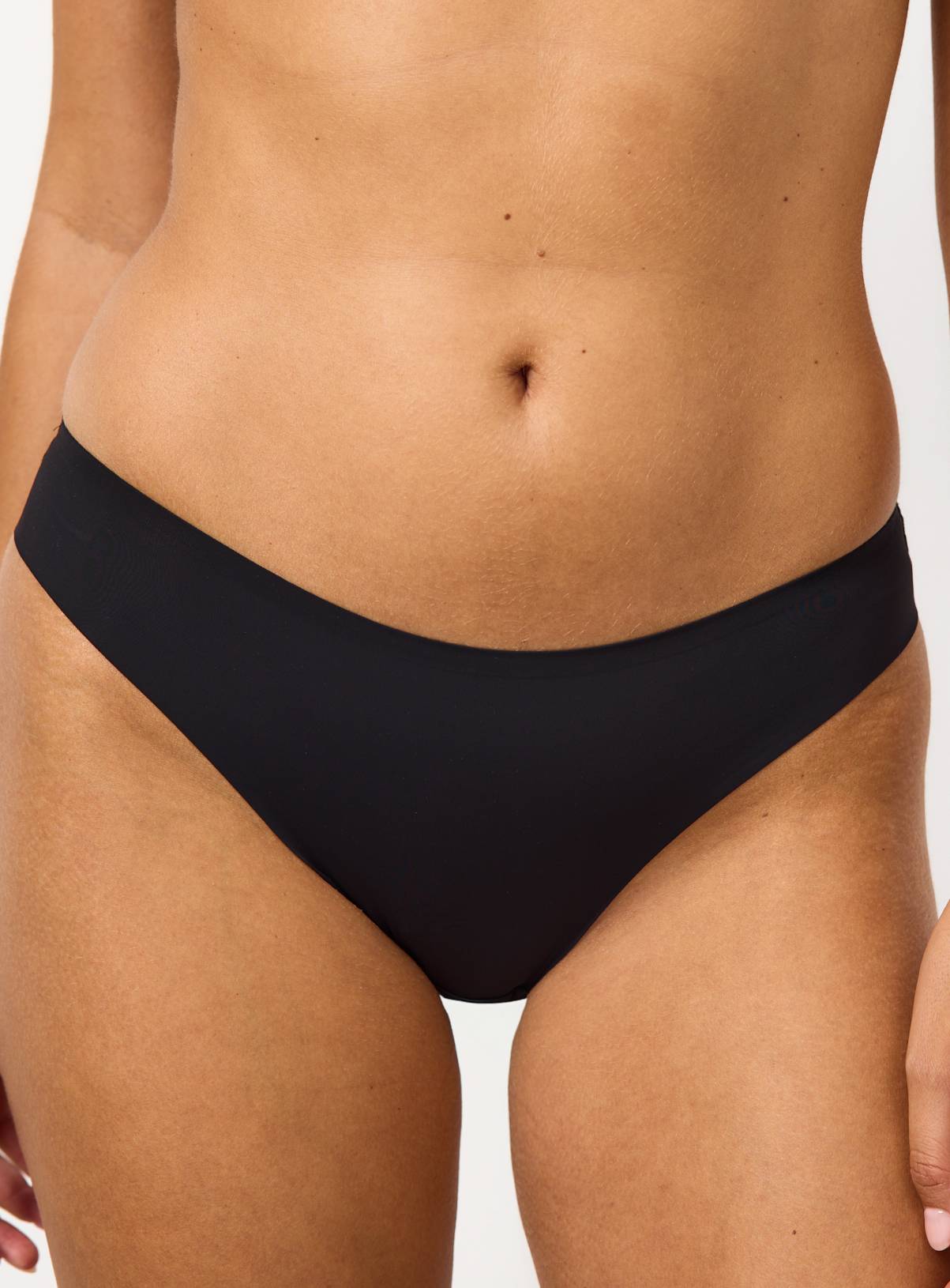 Black No VPL Brazilian Knickers 3 Pack 16 - Image 2