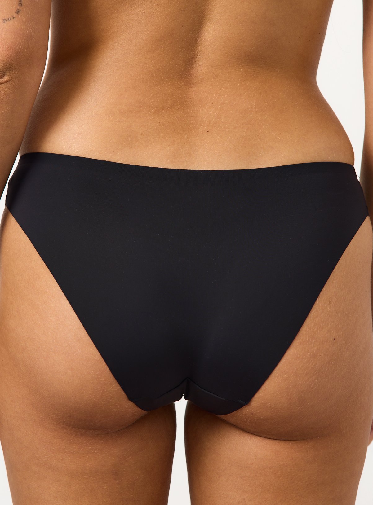 Black No VPL Brazilian Knickers 3 Pack 16 - Image 4 thumbnail