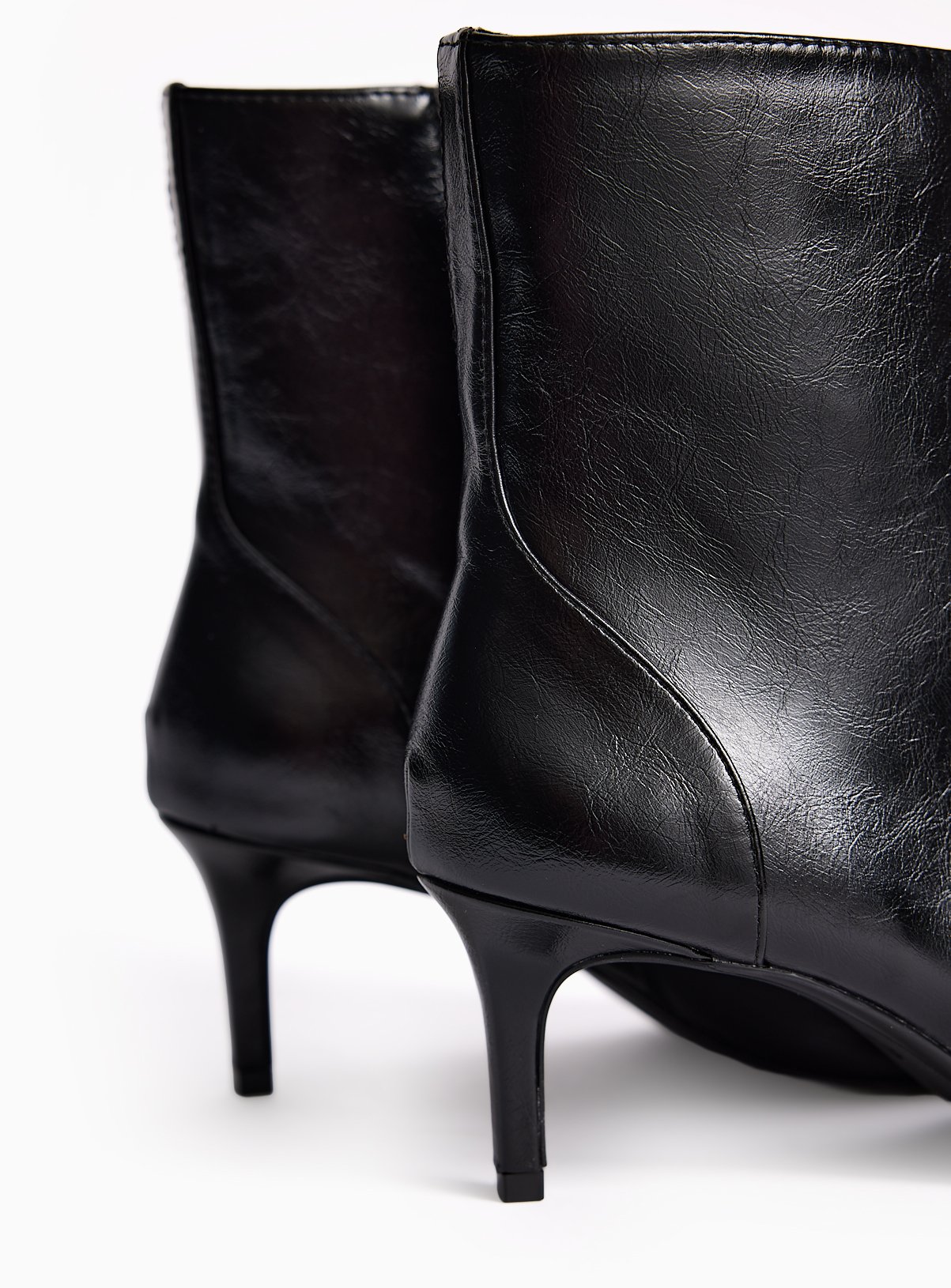 Pointed Toe Stiletto Heel Ankle Boots 4 - Image 4 thumbnail