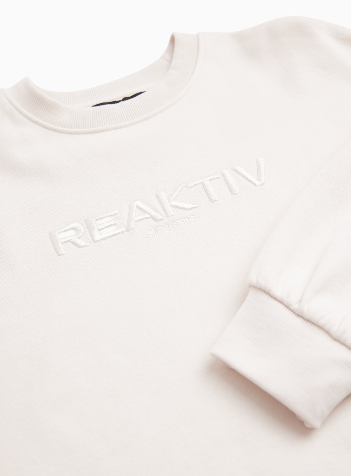 REAKTIV Grey Logo Sweatshirt Co-Ord L - Image 4 thumbnail