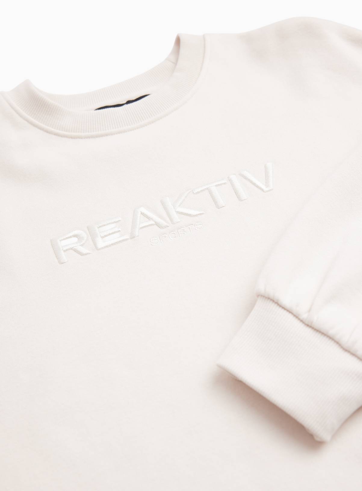 REAKTIV Grey Logo Sweatshirt Co-Ord L - Image 4