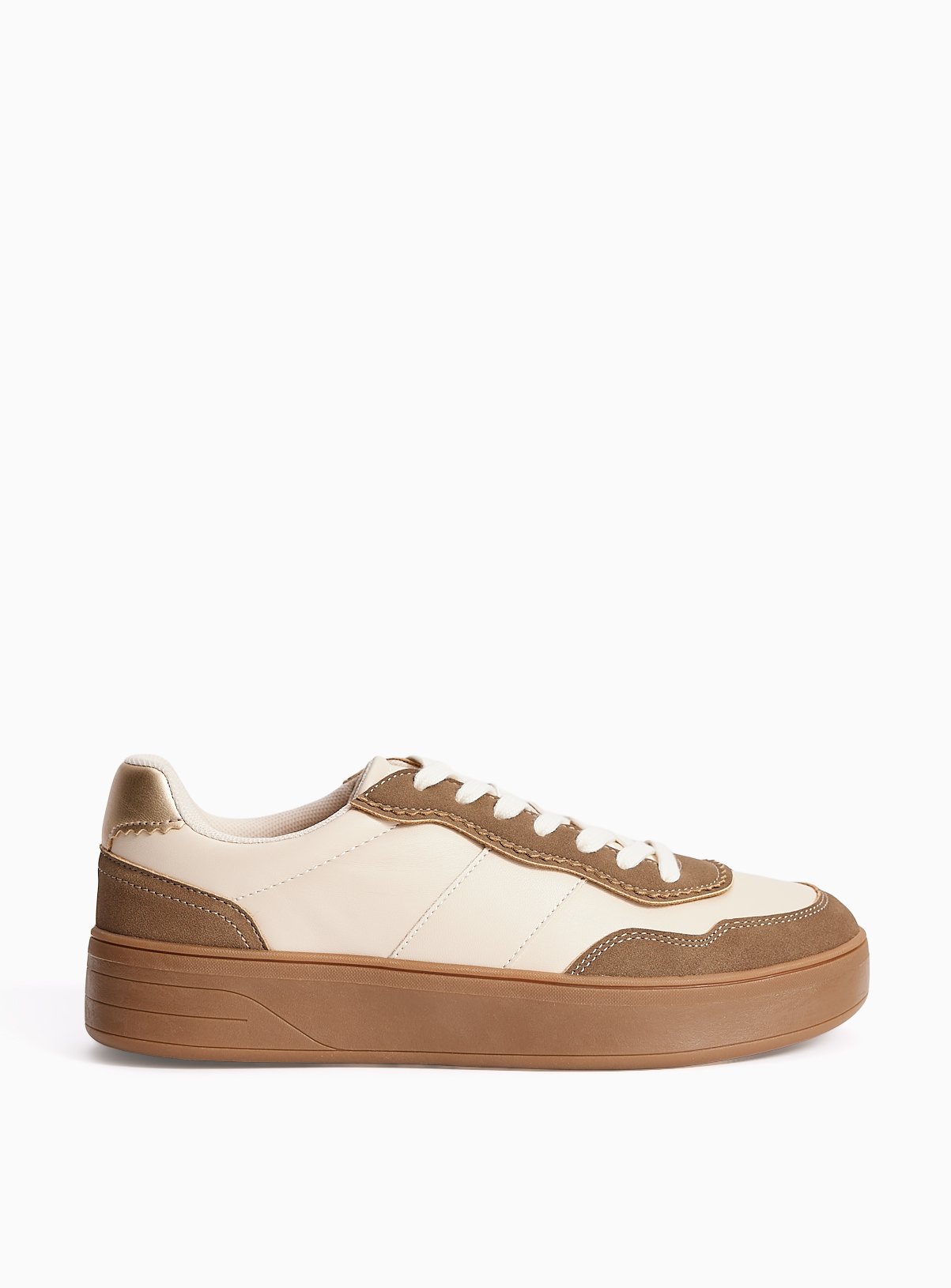 Mink Flatform Trainers 8 - Image 2 thumbnail