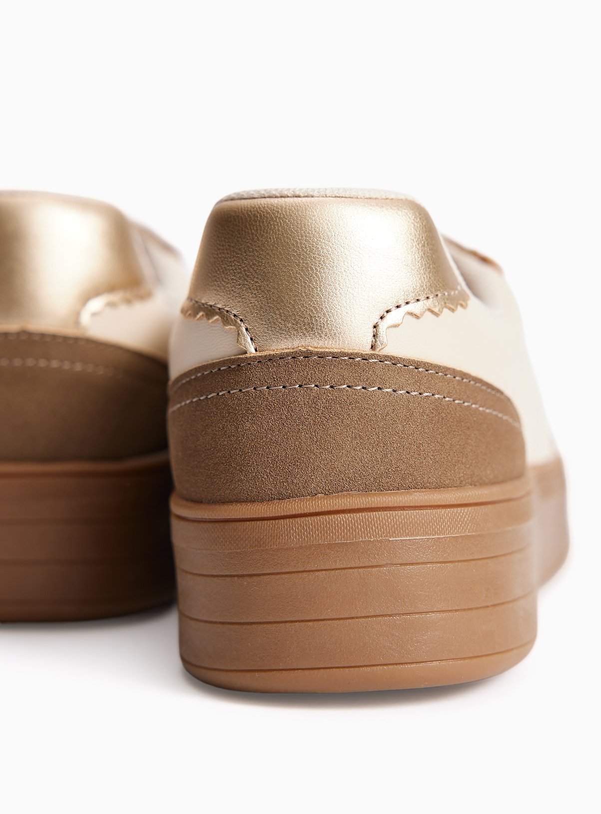 Mink Flatform Trainers 8 - Image 4 thumbnail