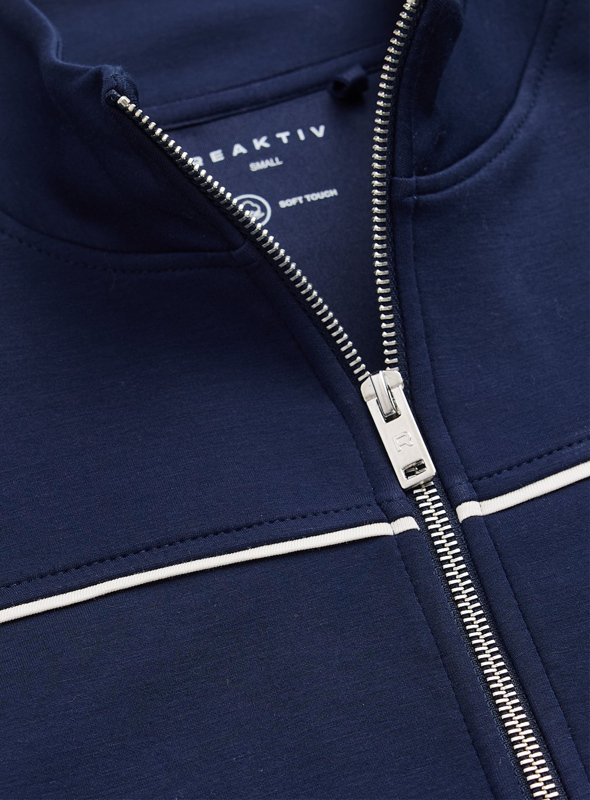 REAKTIV Navy Piped Scuba Zip Through Jacket M - Image 4 thumbnail