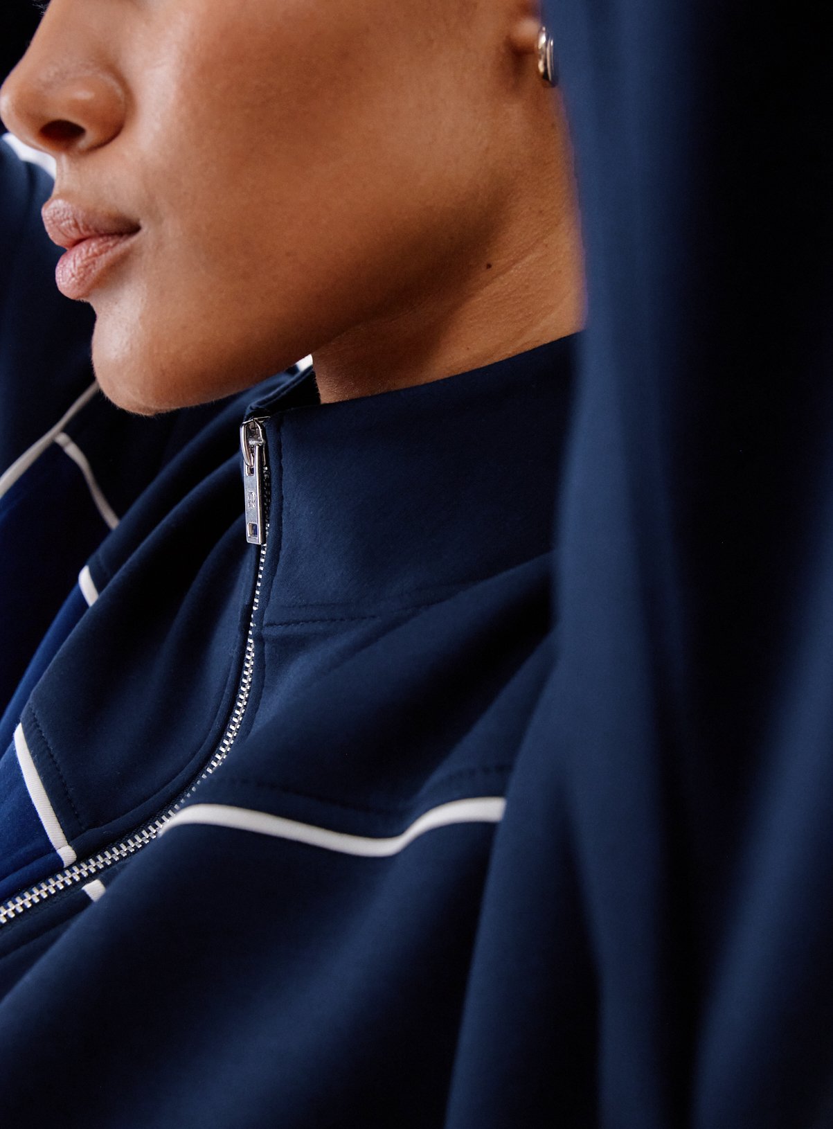 REAKTIV Navy Piped Scuba Zip Through Jacket M - Image 5 thumbnail