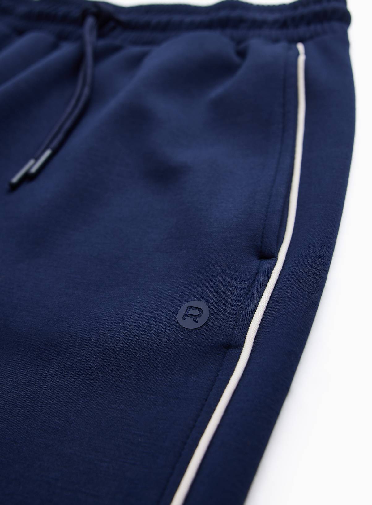 REAKTIV Navy Piped Scuba Wide Leg Jogger S - Image 4