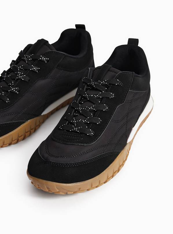 Black Gum Sole Trainers 8