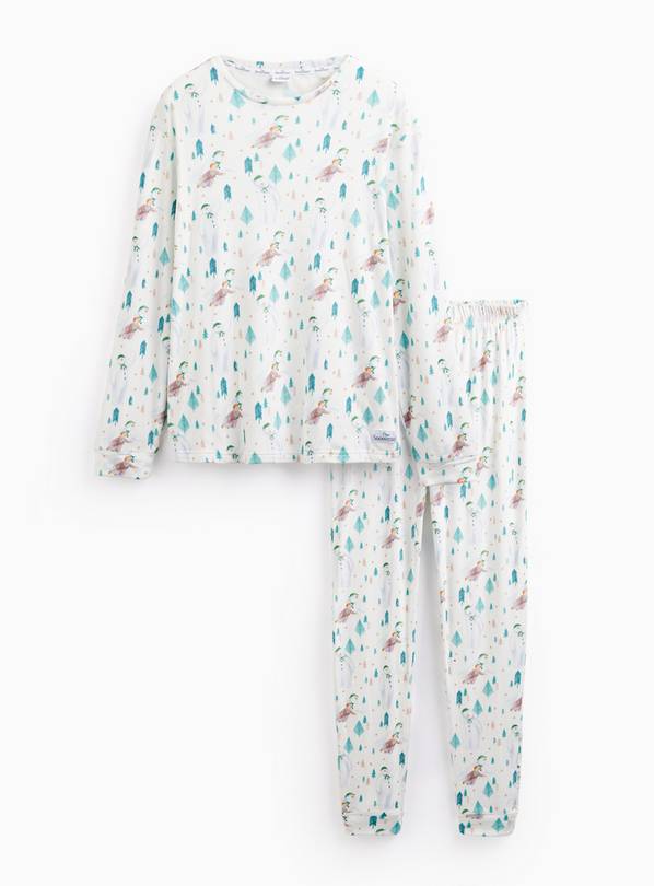 The Snowman Cream 2-Piece Pyjama Set S