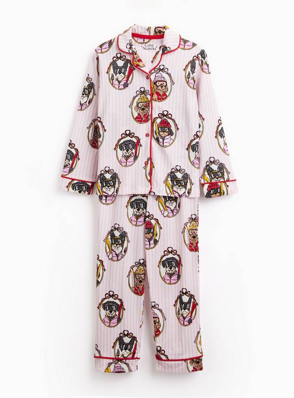 Pink Dog Pyjamas 2 Piece Set 4-5 years