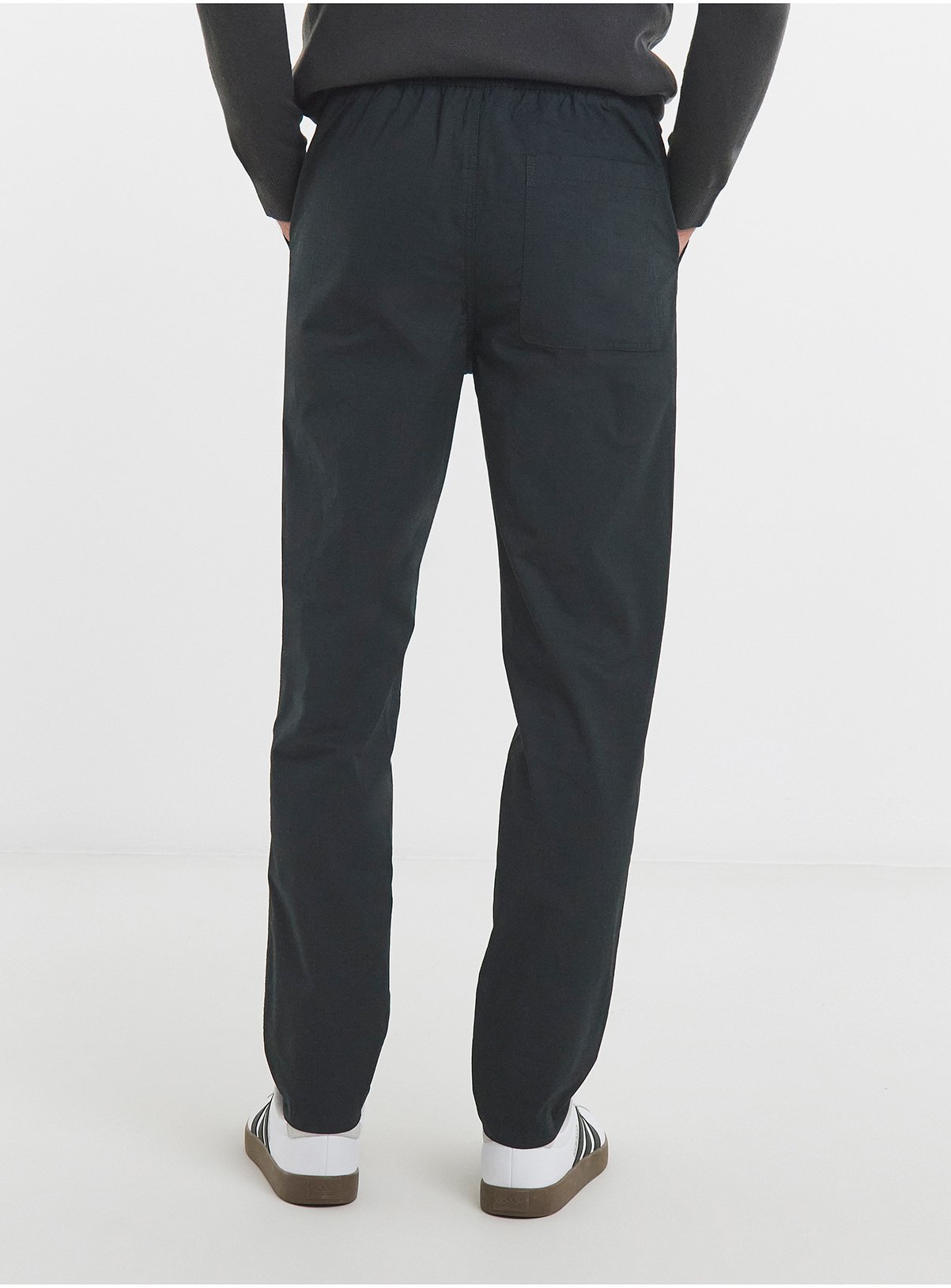JACAMO Ripstop Tapered Comfort Stretch Trouser Black 36/38 - Image 3 thumbnail
