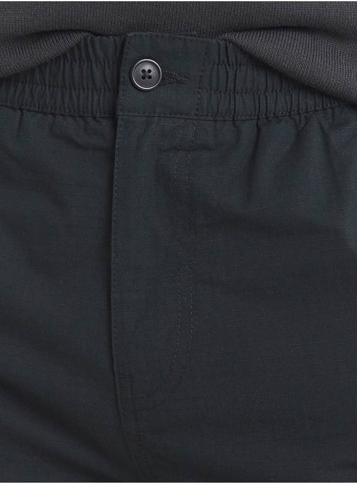 JACAMO Ripstop Tapered Comfort Stretch Trouser Black 36/38 - Image 4
