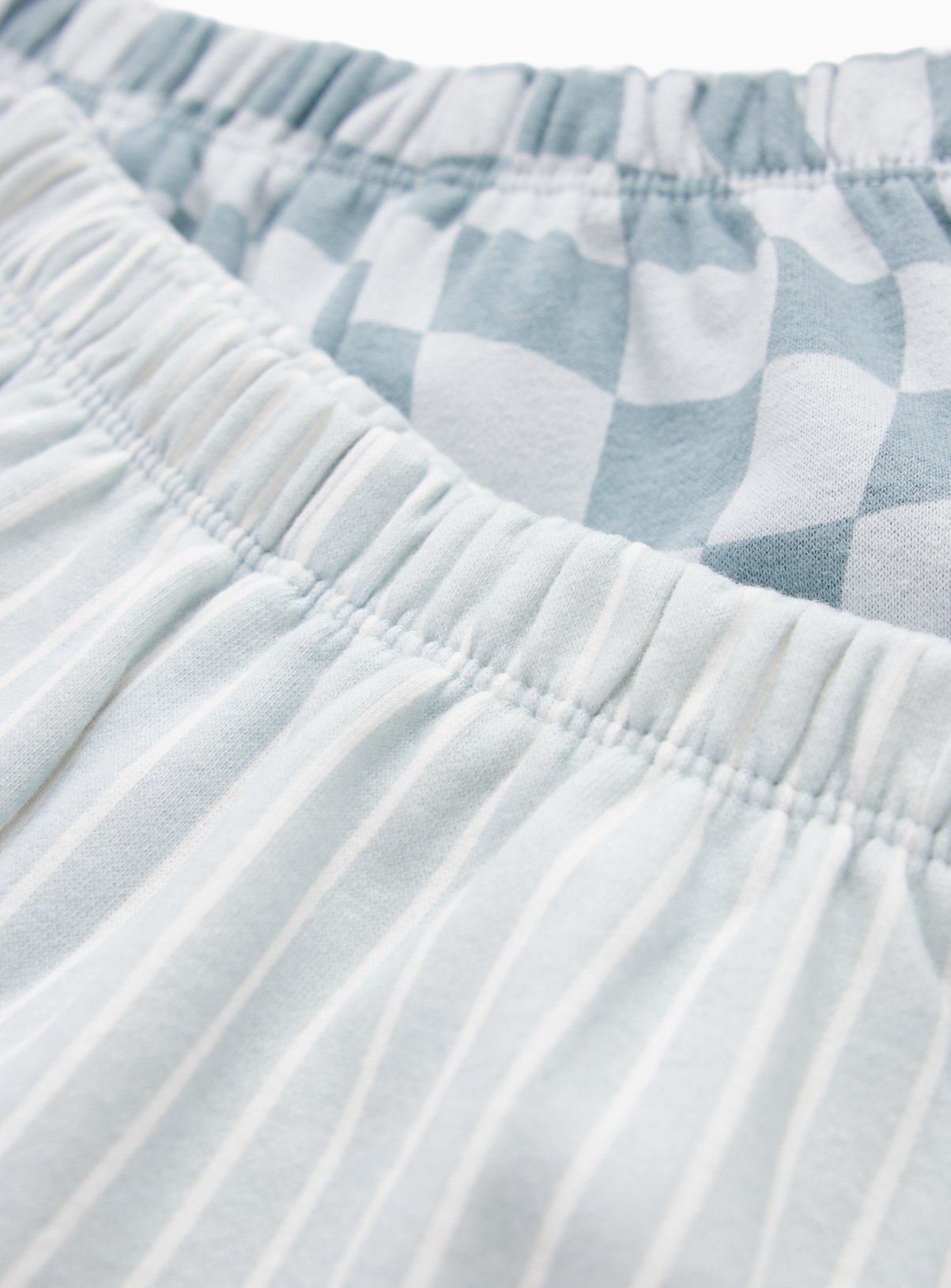 Blue & Grey Checkerboard Sweat Sets 2-Pack 18-24 months - Image 2 thumbnail