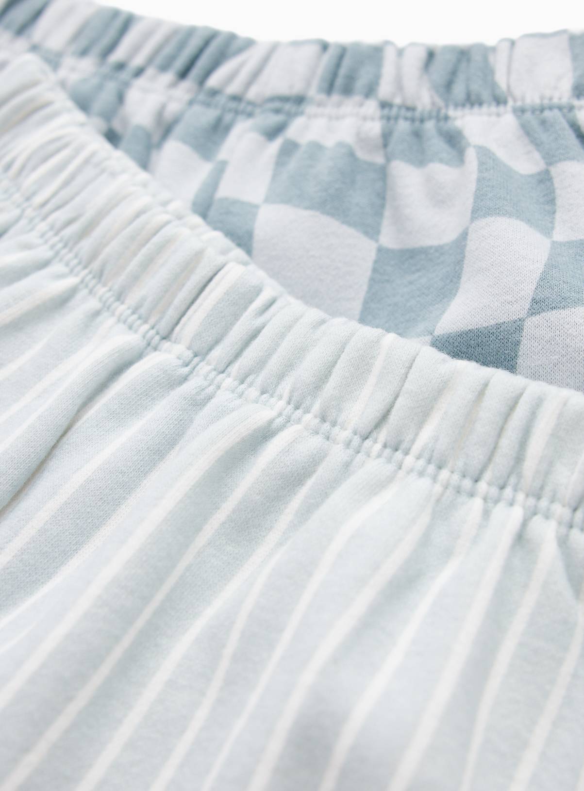 Blue & Grey Checkerboard Sweat Sets 2-Pack 18-24 months - Image 2