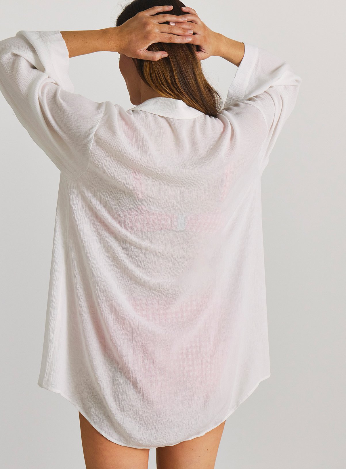 SIMPLY BE Tie Front Beach Shirt 24-26 - Image 2 thumbnail