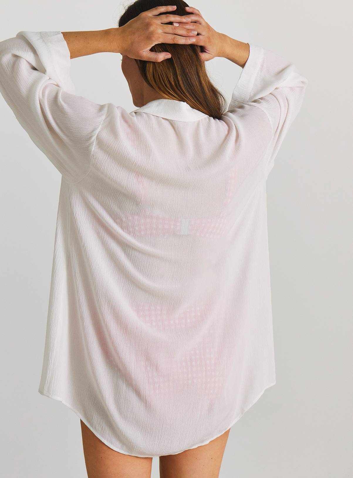 SIMPLY BE Tie Front Beach Shirt 24-26 - Image 2
