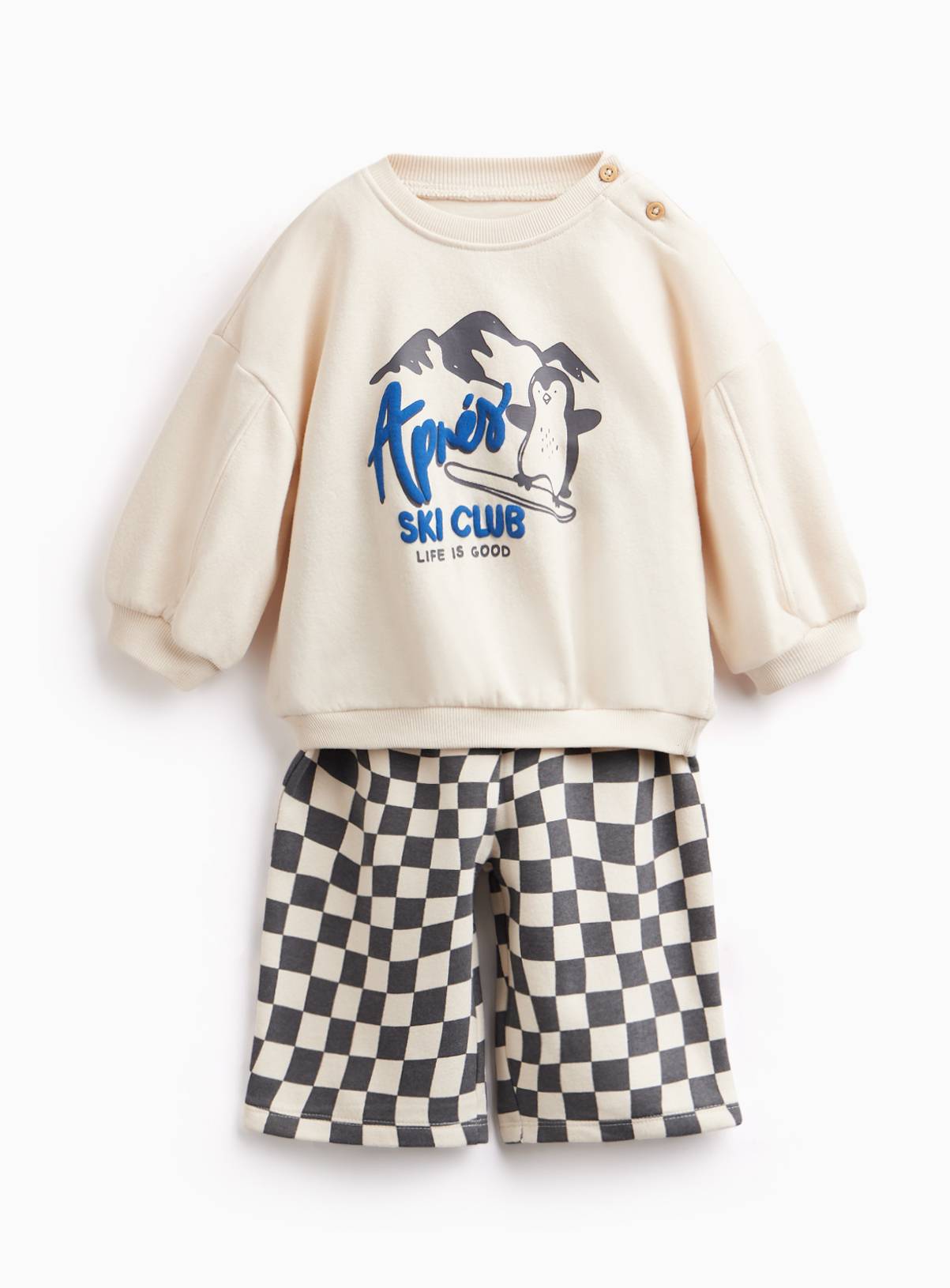 Mono Après Ski Sweatshirt Set Up to 3 mths - Image 1