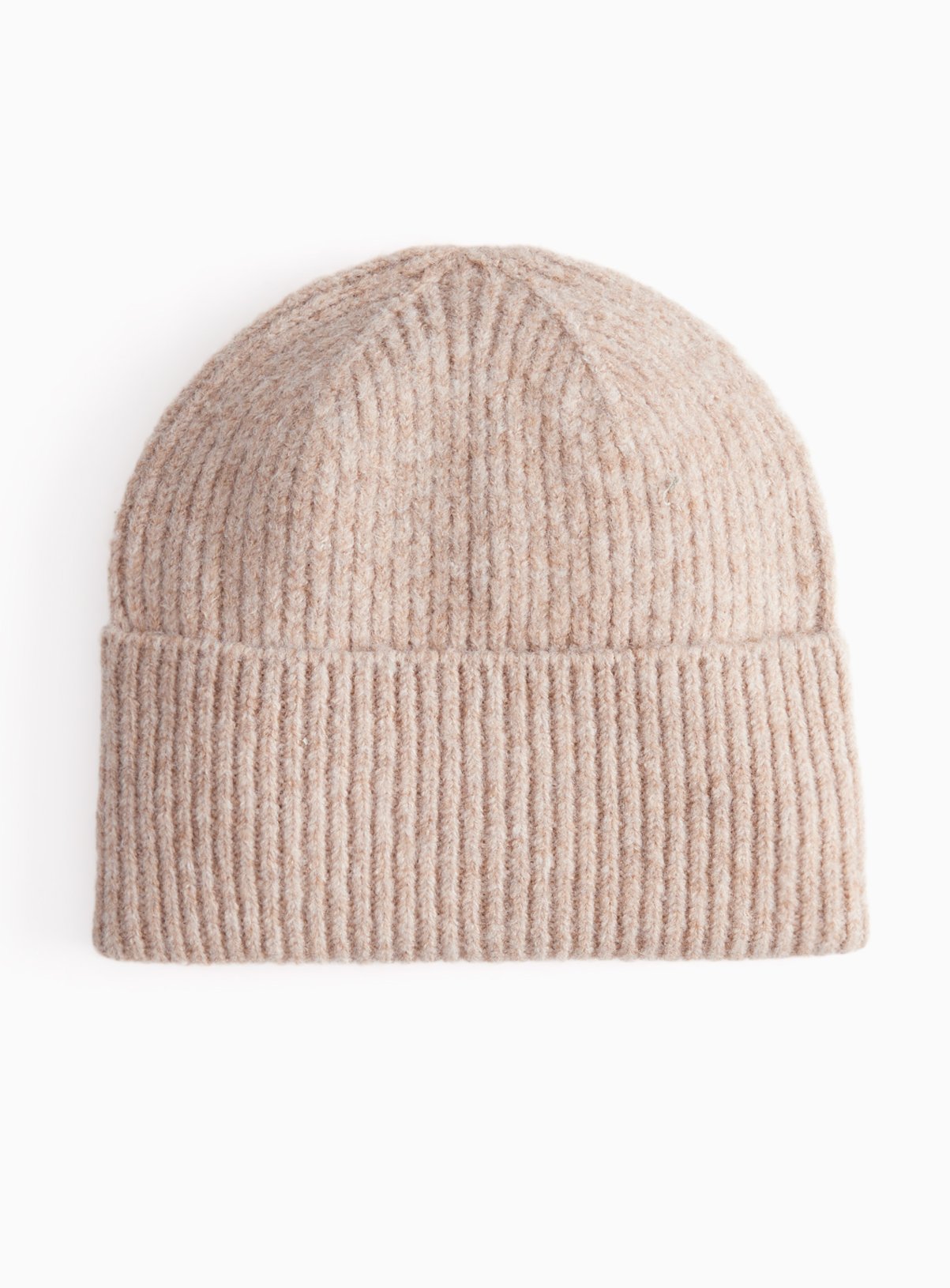 Oatmeal Beanie Hat One Size - Image 2 thumbnail