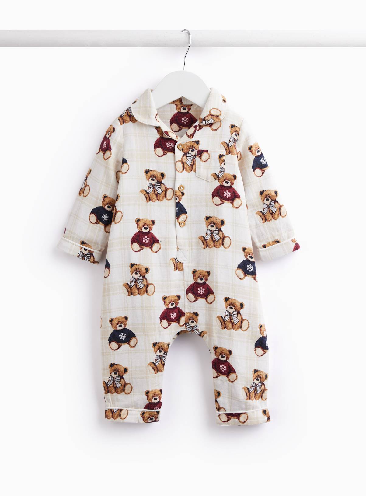 Family Matching Christmas Bears Romper 18-24 months - Image 1