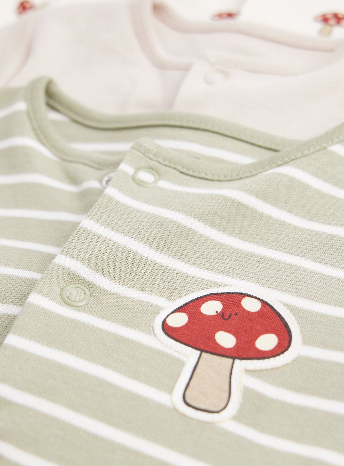 Toadstool & Fox Sleepsuits 3-Pack 18-24 months - Image 2 thumbnail