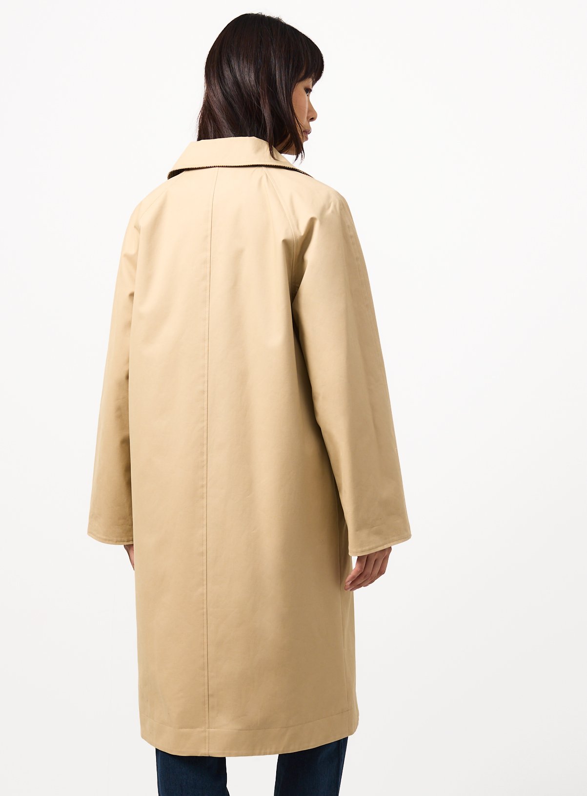Natural Reversible Trench Coat XS - Image 5 thumbnail