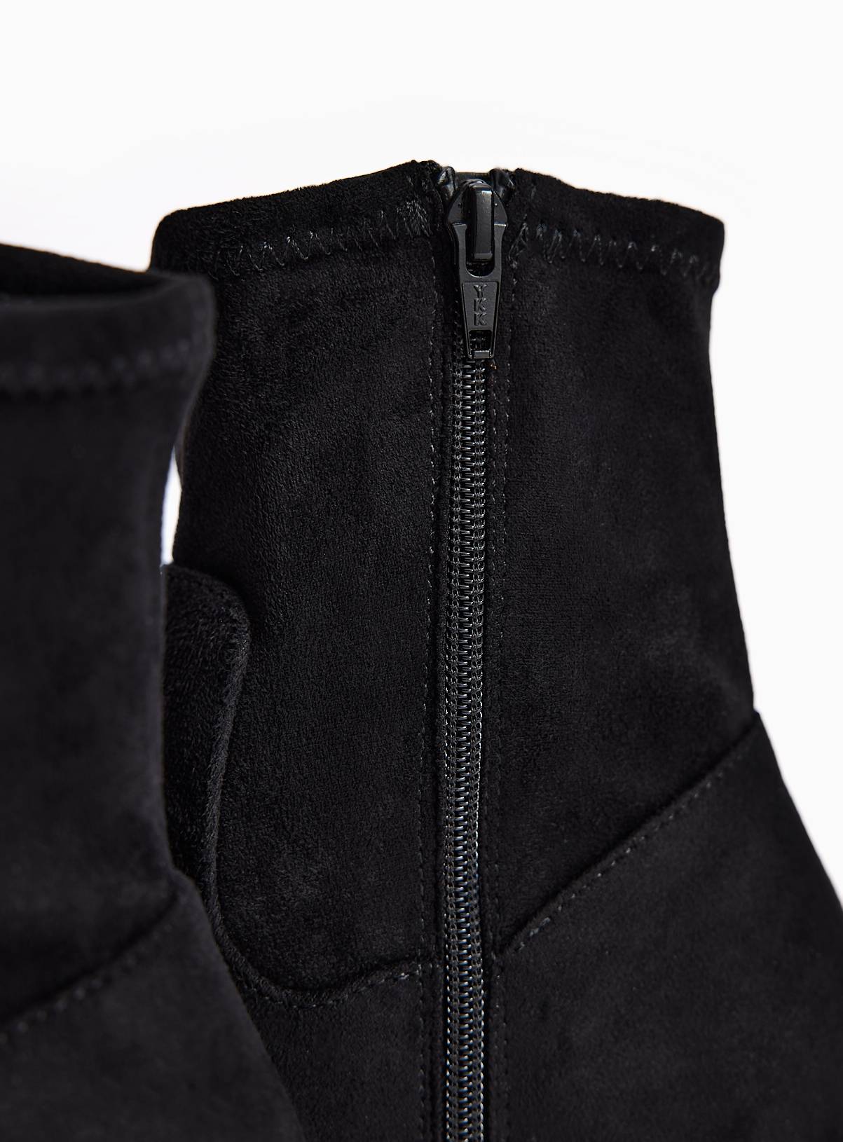 Black Wedge Ankle Boots 6 - Image 3