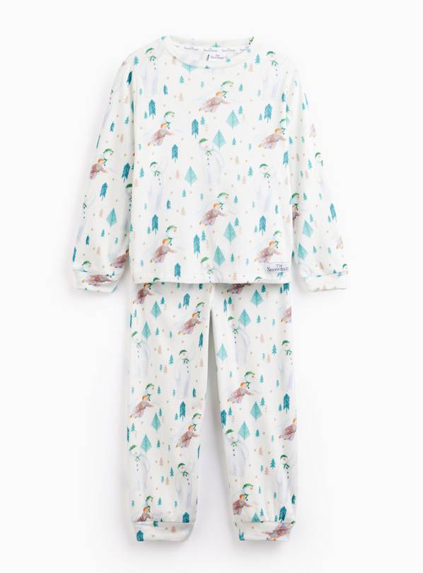Christmas Family Matching The Snowman Cream 2-Piece Pyjama Set 2-3 years
