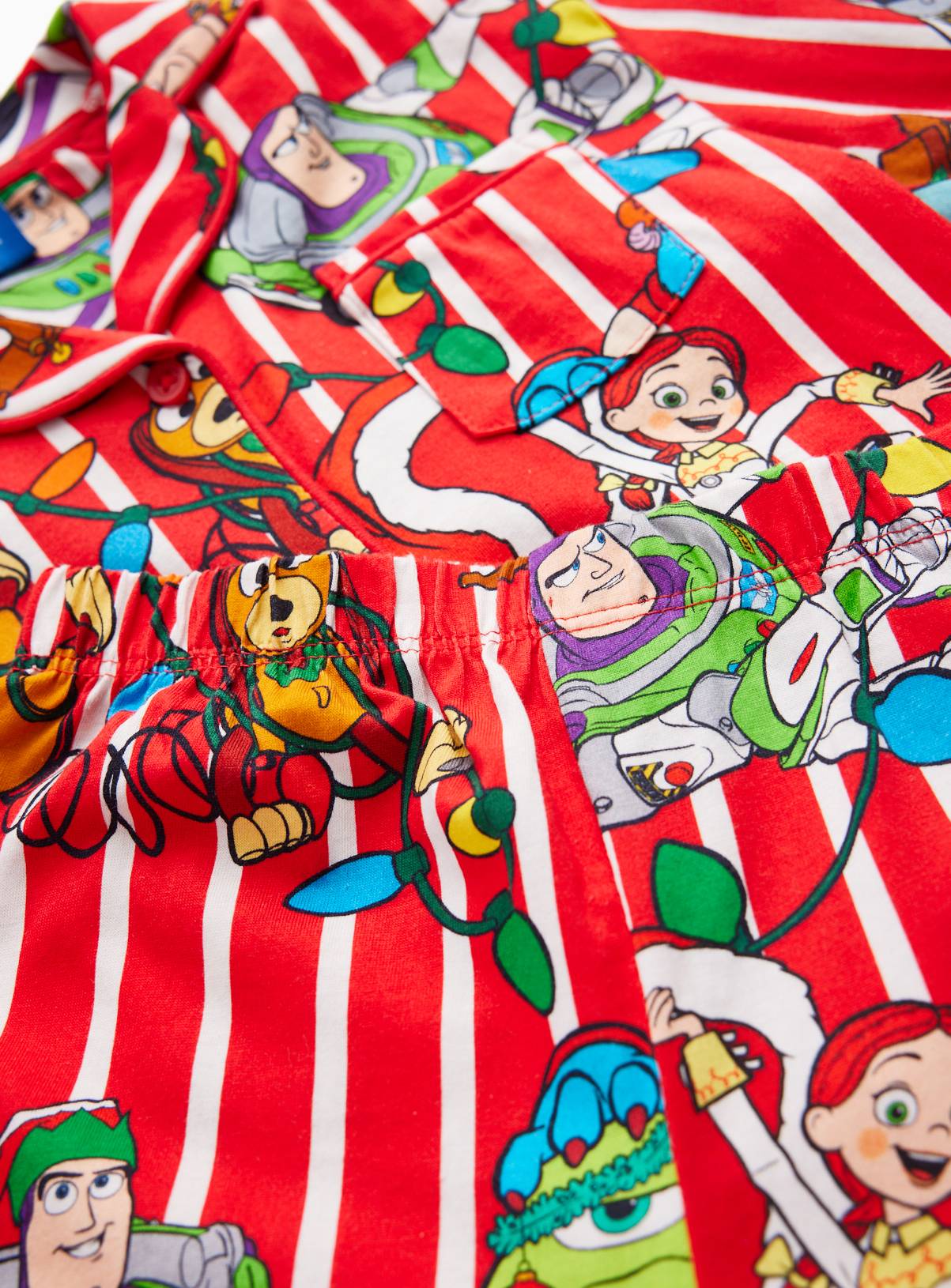 Disney Character Mash Up Traditional Pyjama Set 3-4 years - Image 2