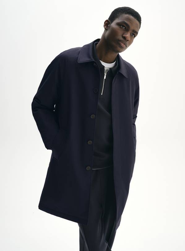 Navy Trench Coat  S