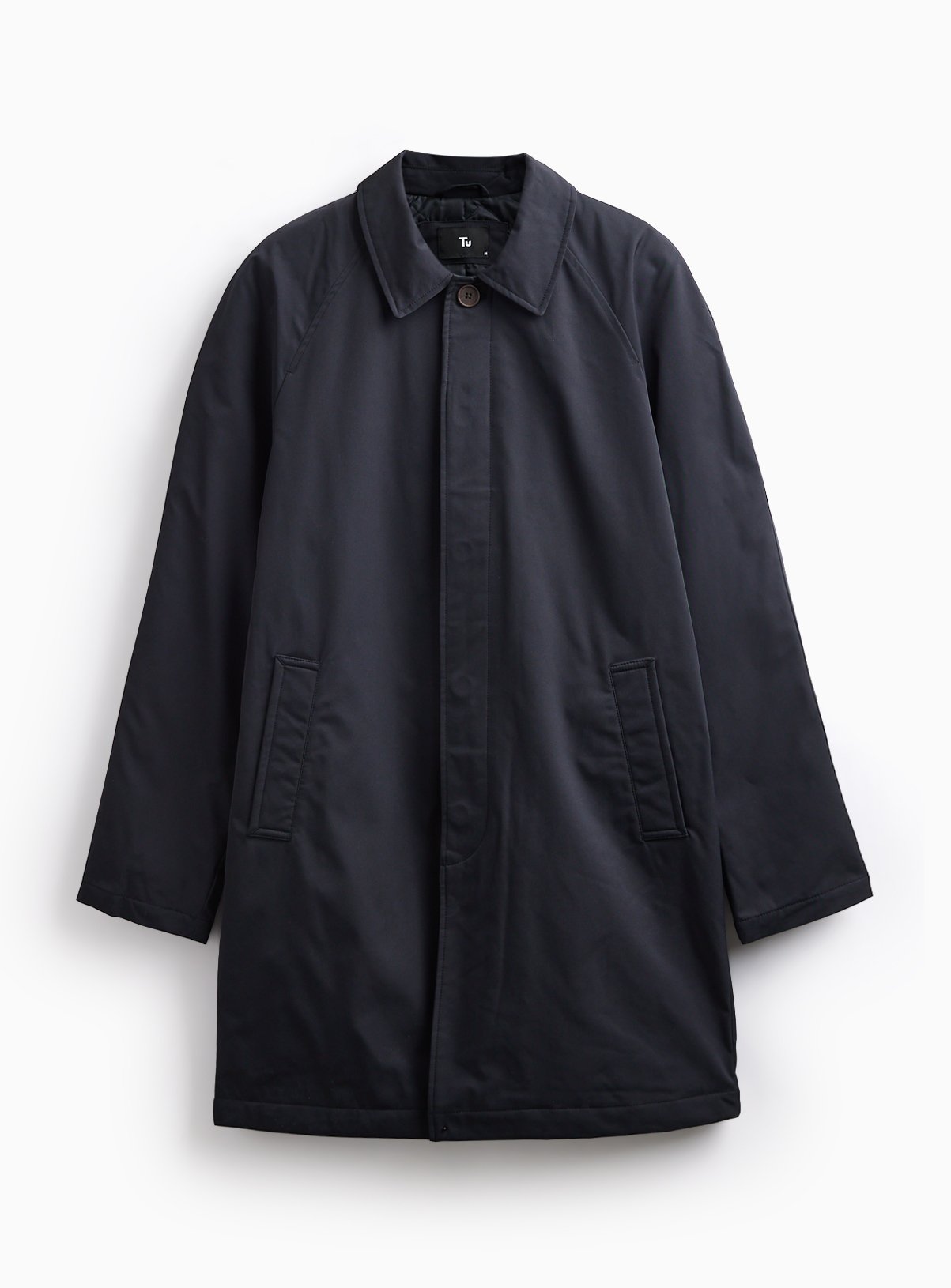 Navy Trench Coat  XXXL - Image 3 thumbnail