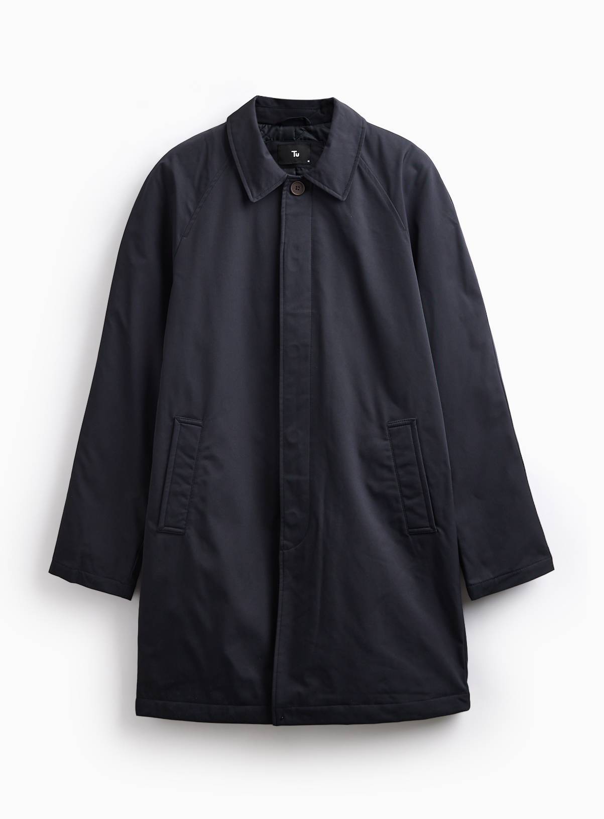 Navy Trench Coat  XXXL - Image 3