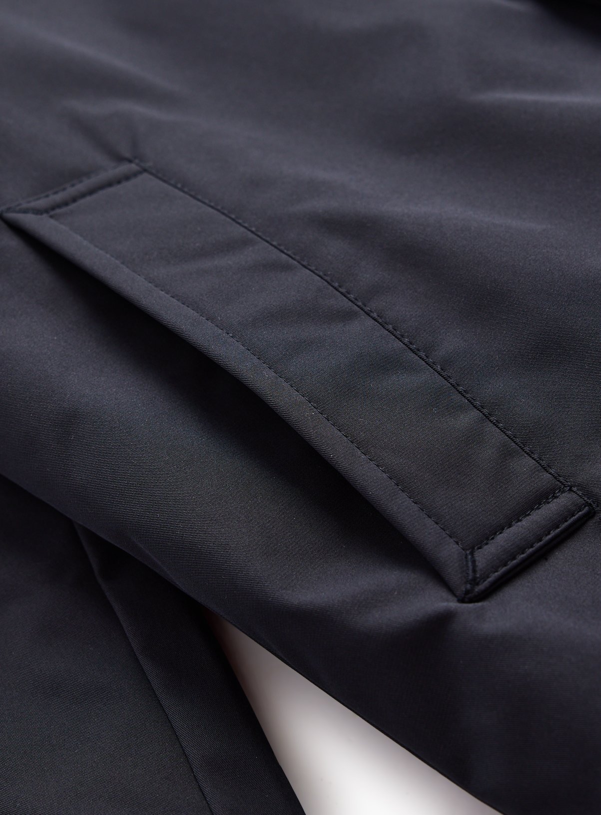 Navy Trench Coat  XXXL - Image 4 thumbnail