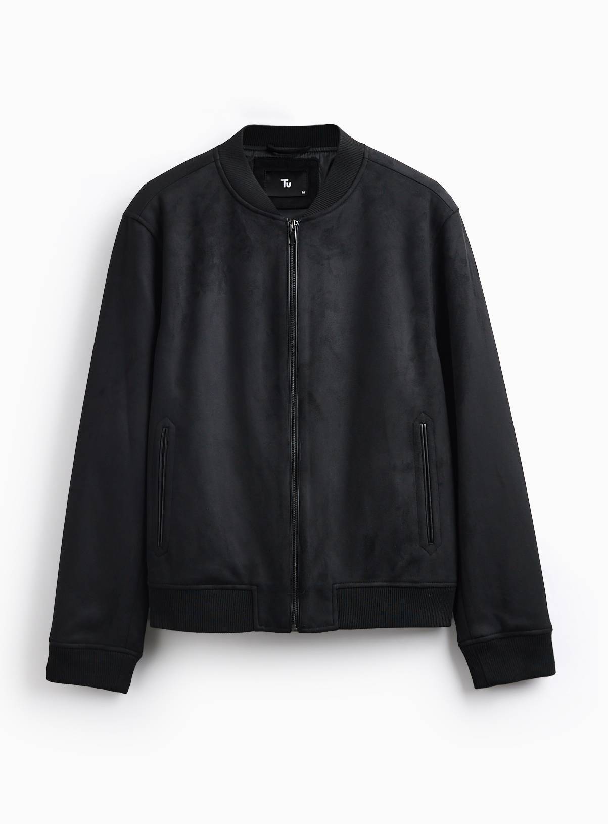 Black Bomber Jacket XXXL - Image 4