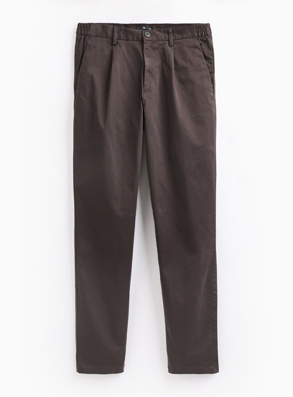 Brown Straight Leg single pleat trouser 38L - Image 3 thumbnail