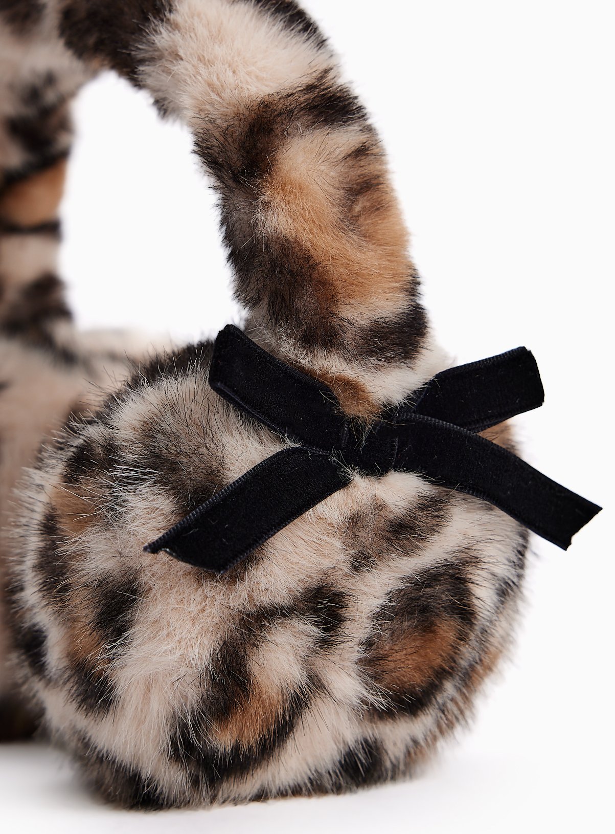Leopard Print Earmuffs One Size - Image 2 thumbnail