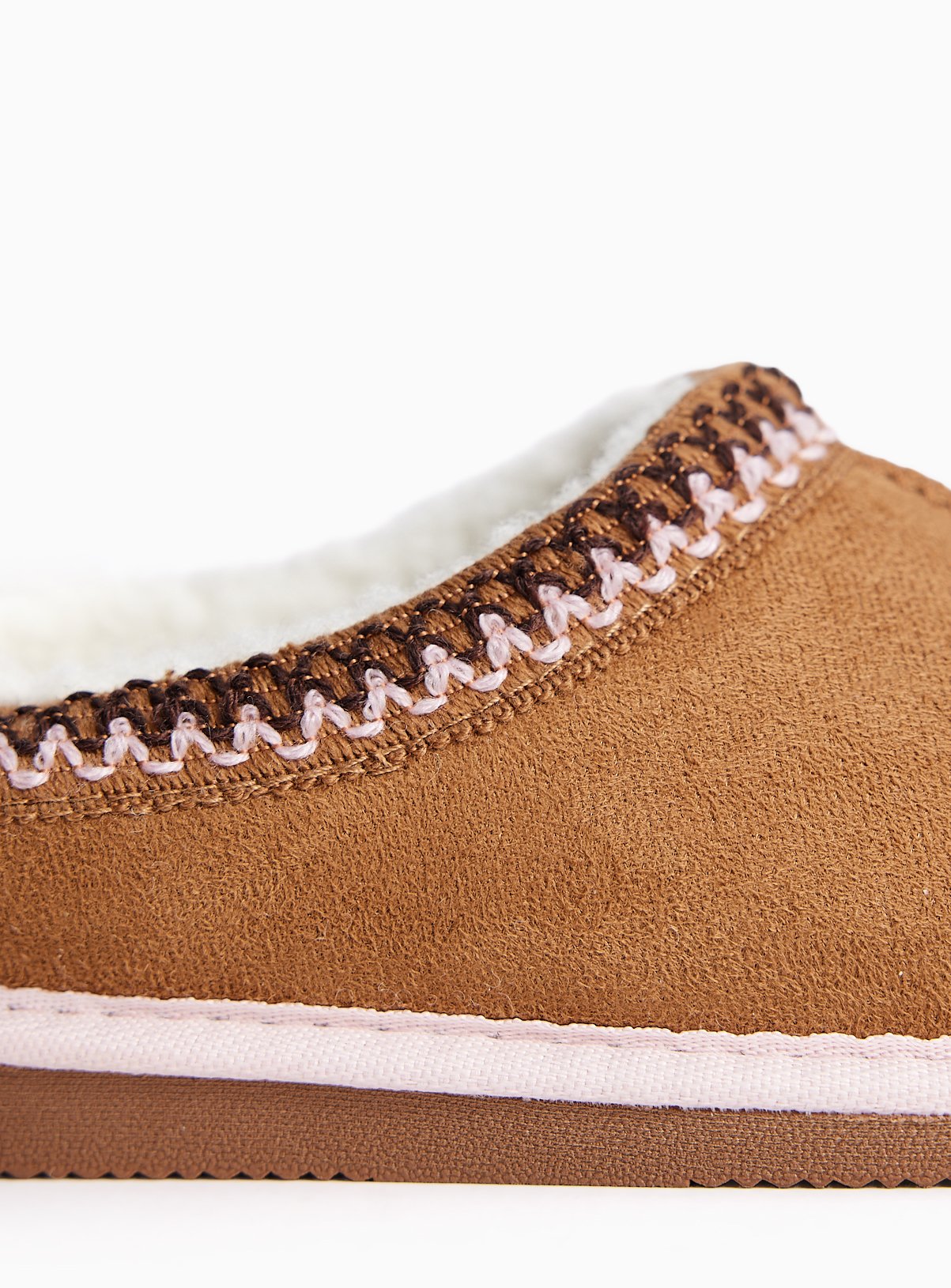 Tan Platform High Back Mule Slippers 12-13 Infant - Image 3 thumbnail