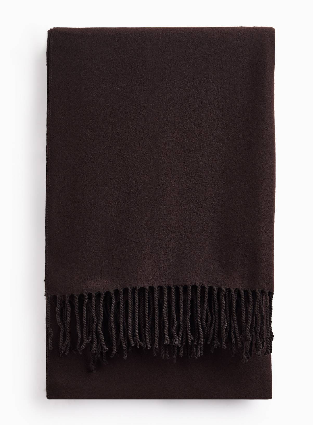 Chocolate Brown Scarf One Size - Image 2