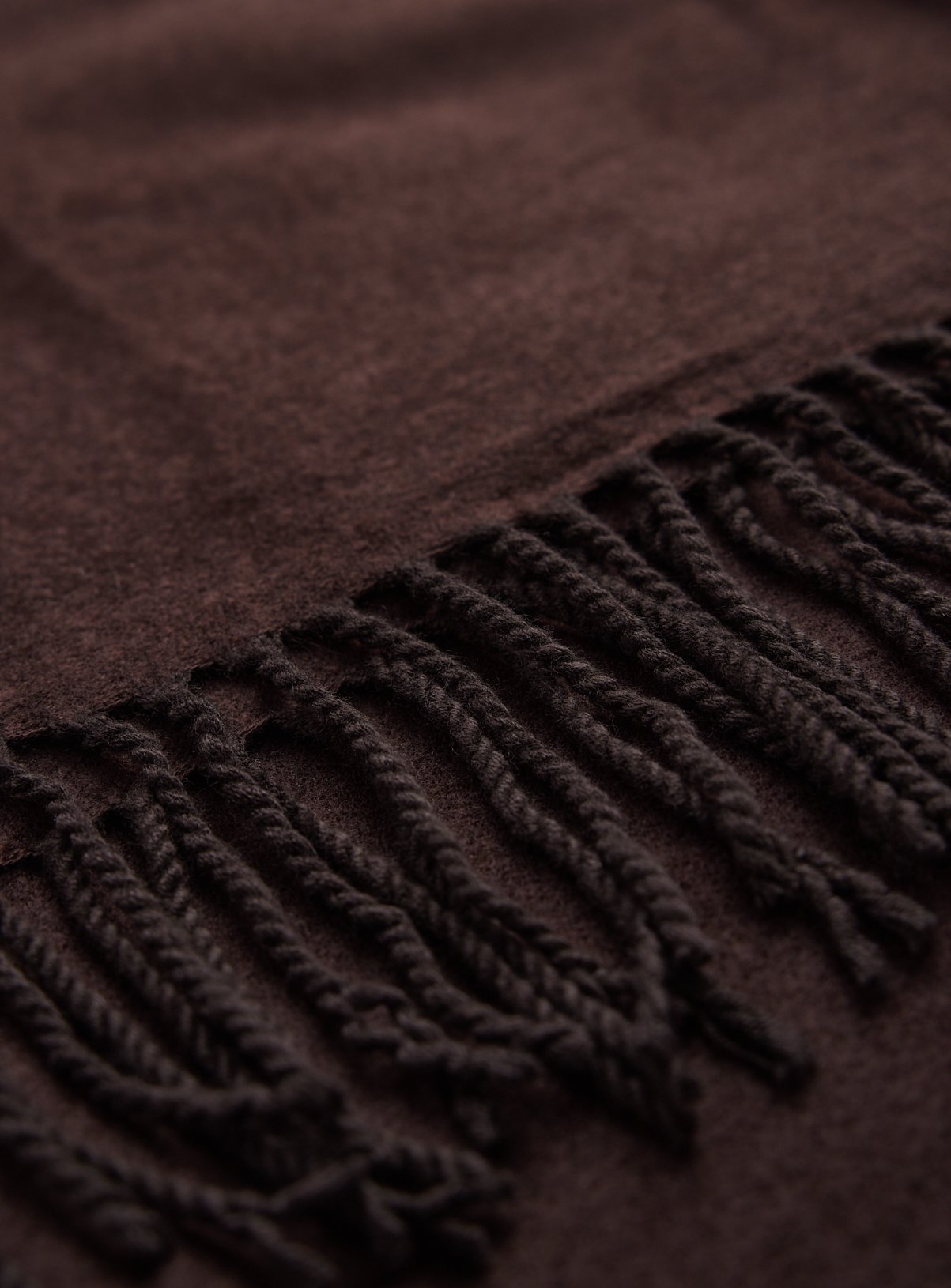 Chocolate Brown Scarf One Size - Image 3 thumbnail