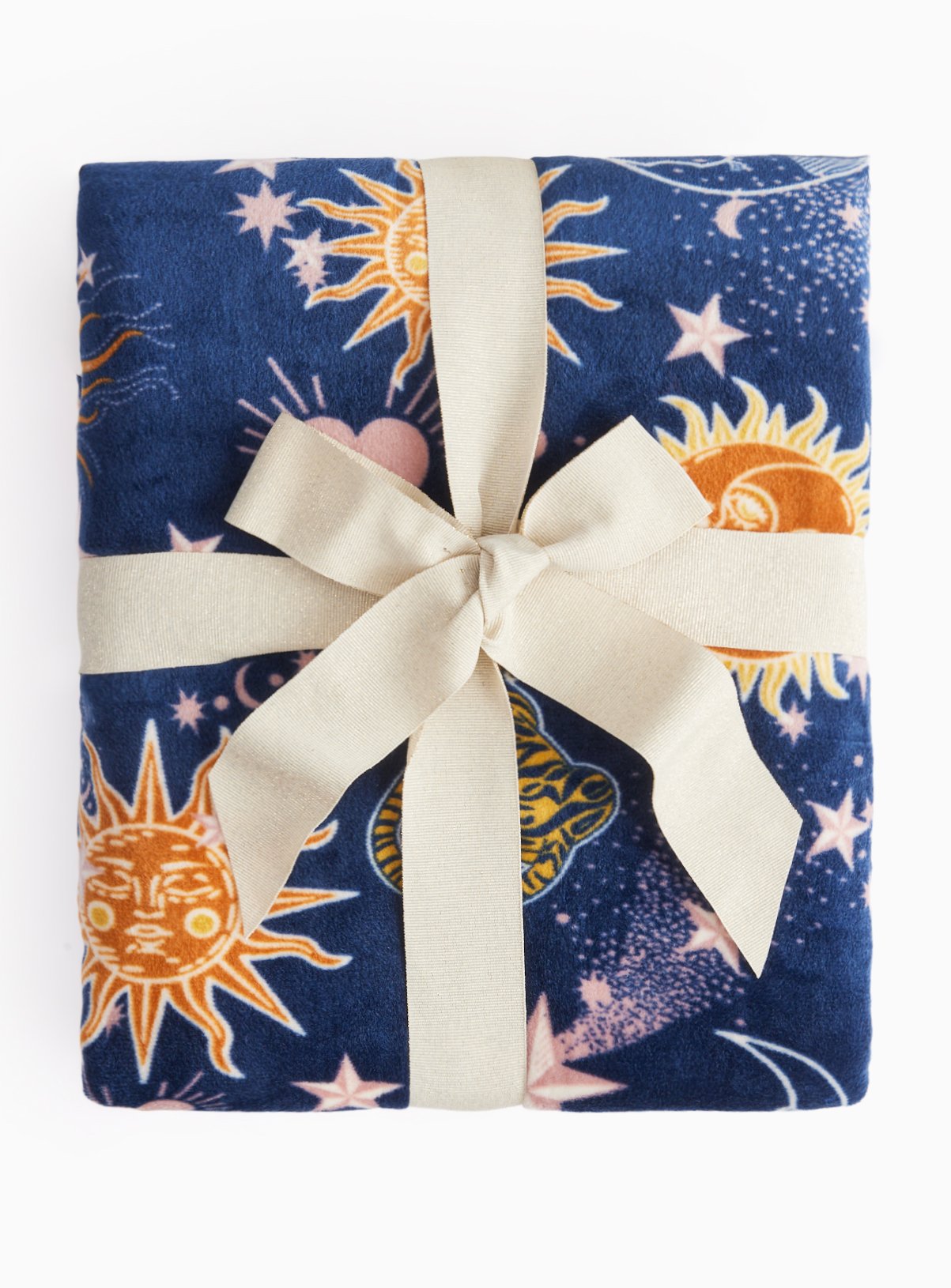 Christmas Navy Celestial Slinky Pyjamas XL - Image 2 thumbnail