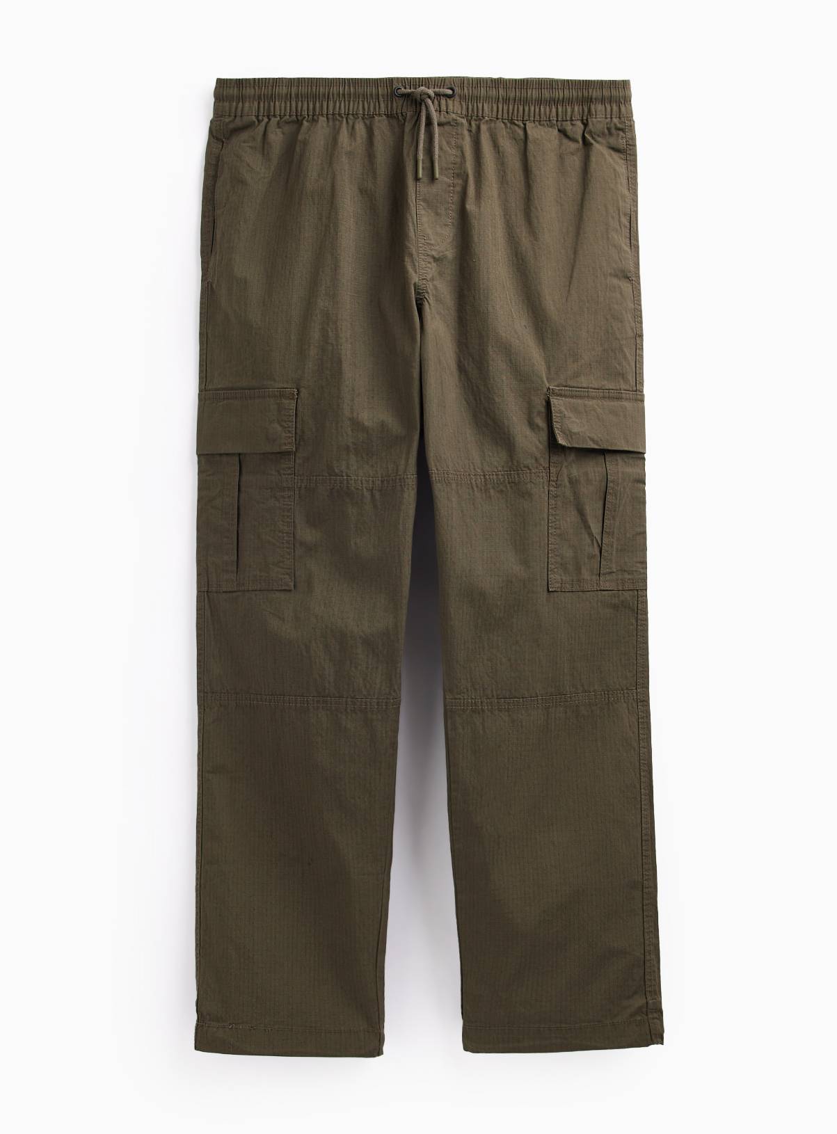 Khaki Ripstop Trousers XL - Image 3