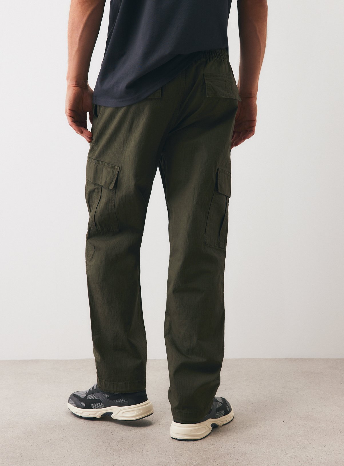 Khaki Ripstop Trousers XL - Image 5 thumbnail