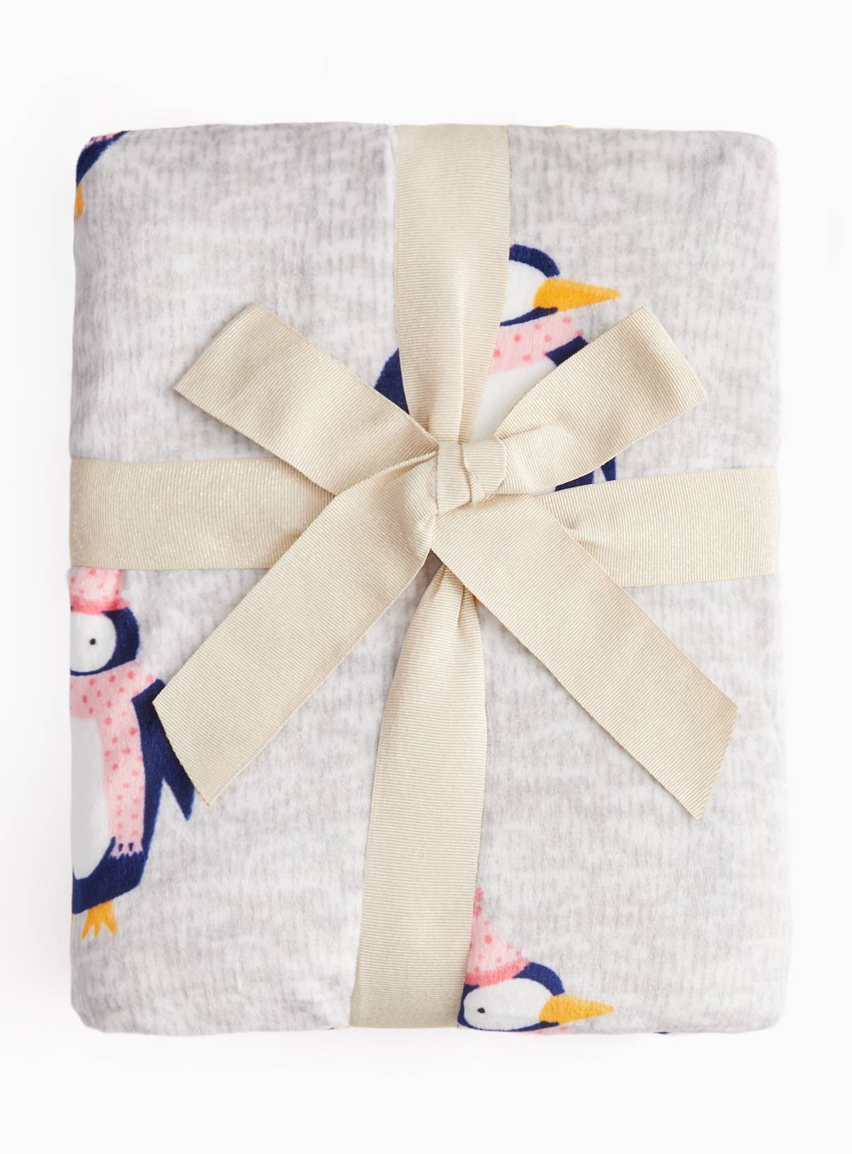 Grey Penguin Slinky Pyjama Set M - Image 2