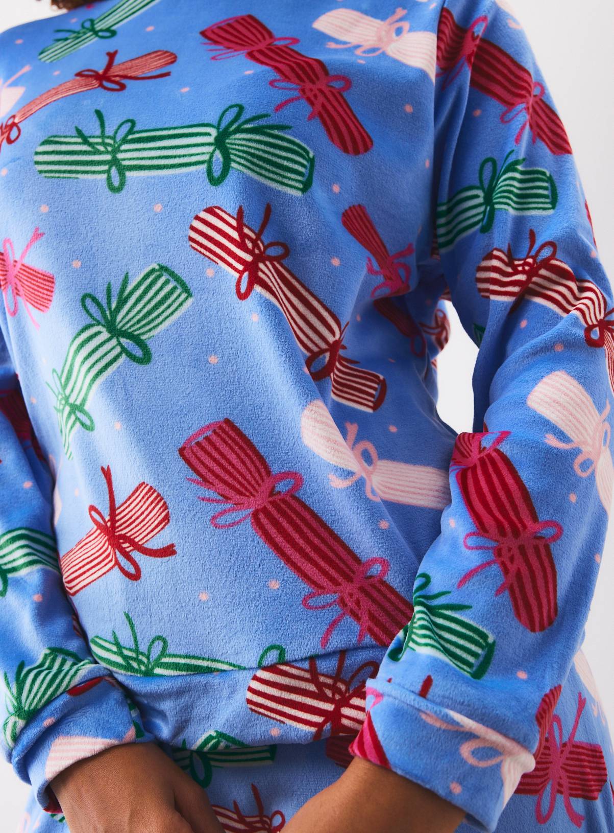 Christmas Cracker Print Pyjama Set S - Image 4