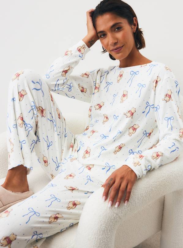 Disney Winnie the Pooh Bow Print 2-Piece Pyjama Set XL