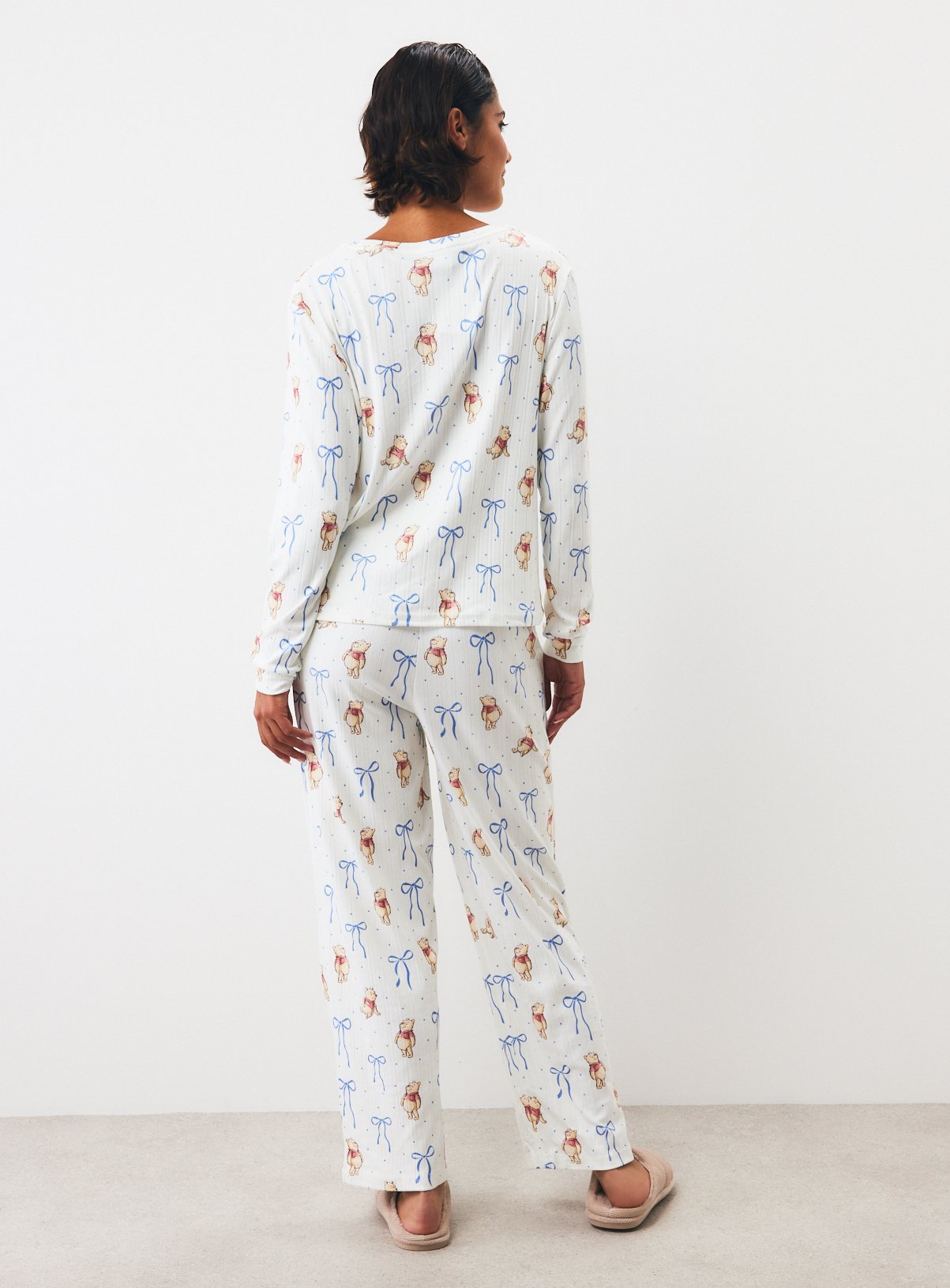 Christmas Disney Winnie The Pooh Pointelle Pyjama Set L - Image 5 thumbnail